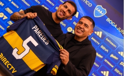 Boca Juniors'ta kral gibi karşılandı!