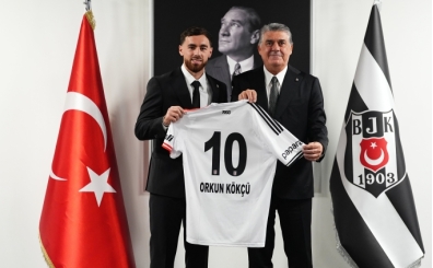 Beşiktaş, Orkun Kökçü için imza töreni düzenledi!