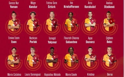 Galatasaray Kadın Futbol Takımı'nda 18 veda