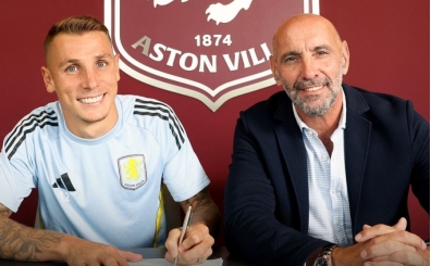 Lucas Digne, Aston Villa ile devam dedi