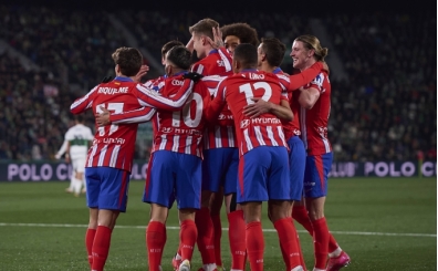 Atletico Madrid zorlanmadan turlad!