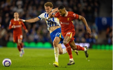 Brighton, şampiyon Liverpool'u devirdi!