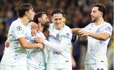 Hakan alhanolu gol att; Inter, USG'yi drtledi!