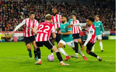 Liverpool'a bir darbe daha: Brentford
