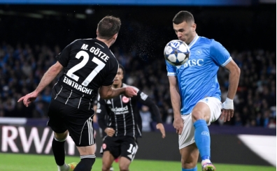 Napoli - Frankfurt maçında sessizlik!