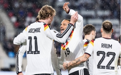 Leroy Sane asistle dnd; Almanya kazand!