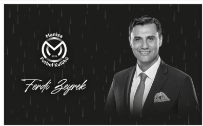 Manisa FK'dan Ferdi Zeyrek için yas forması