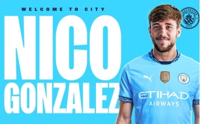 Manchester City, orta sahasna kavutu: Nico Gonzalez