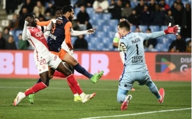 Montpellier, sahasnda Monaco'yu devirdi!