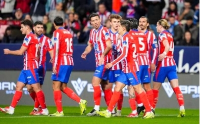 Atletico Madrid, deplasmanda tek golle turlad