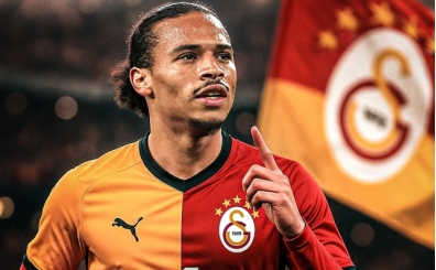 Leroy Sane, Galatasaray için İstanbul'da!