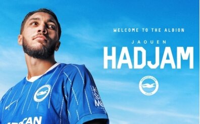 Brighton, Jaouen Hadjam'� a��klad�!