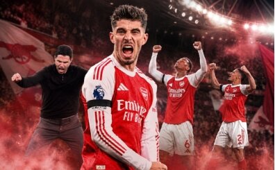 Arsenal, 22 y�l sonra �ampiyonlu�a ko�uyor!
