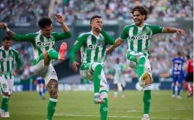 Real Betis'e 3 puan i�in tek gol yetti