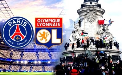 PSG-Lyon ma��na protesto engeli: Tarih de�i�ti!