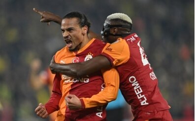 Galatasaray'da Leroy Sane ile �zel g�r��me