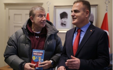 Tanju �olak'tan, Mu�la Valisi Akb�y�k'a ziyaret