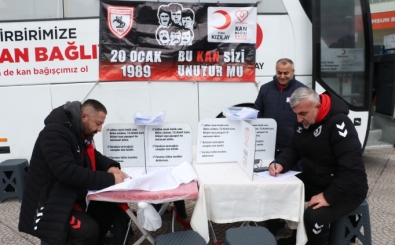 Kan ba���� yapanlara Samsunspor formas� ve ma� bileti hediye