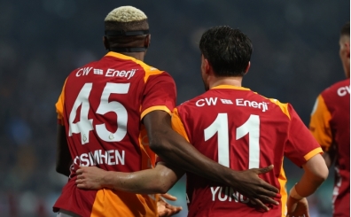Galatasaray'dan i� sahada erken gol: Yunus Akg�n