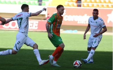 Alanyaspor hasretini bitirdi, Konyaspor kabustan uyanamad�!