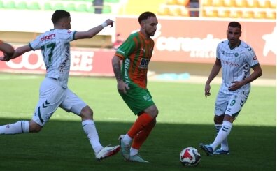 Alanyaspor hasretini bitirdi, Konyaspor kabustan uyanamad�!