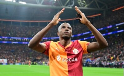 Osimhen: 'Galatasaray taraftar�yla bir aileyiz'