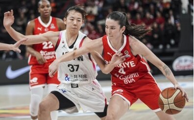 A Milli Kad�n Basketbol Tak�m�, Japonya'y� devirdi!