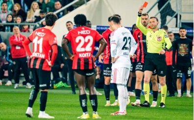 Gen�lerbirli�i-Be�ikta� ma��ndaki k�rm�z� kart tart��mas�: Trio noktay� koydu