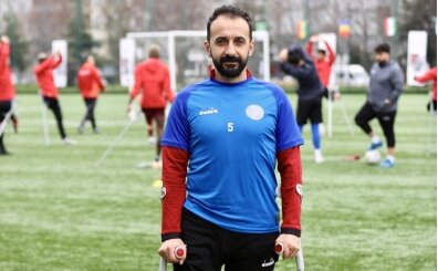 Ampute futbolcunun hayali d�nya kupas�