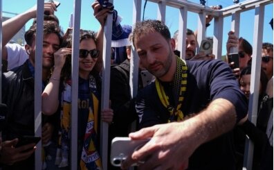 Fenerbah�eli taraftarlardan Tedesco'ya destek