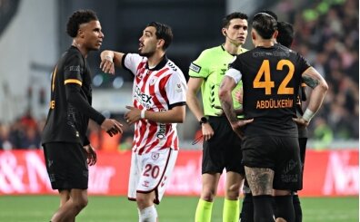 Samsunspor-Galatasaray ma�� Trio ekibini kar��t�rd�!