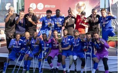 Ampute Futbol S�per Kupa'da �ahinbey Belediyespor �ampiyon!