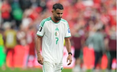 Riyad Mahrez'den milli tak�ma veda