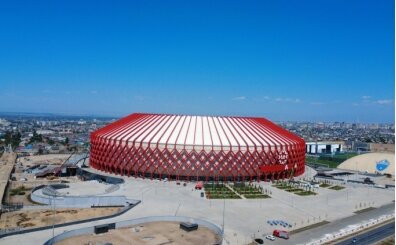 K�rg�zistan'da 51 bin ki�ilik stadyumun in�as� tamamland�