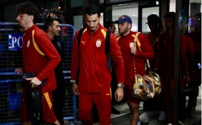 Galatasaray, Trabzonspor ma�� i�in Trabzon'a geldi