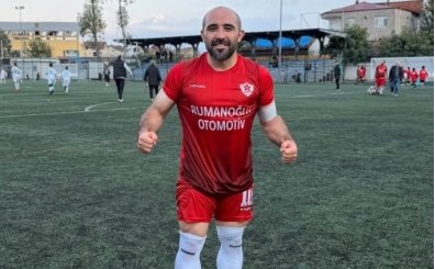 Amat�r futbolcunun '11 taklal�' gol sevinci