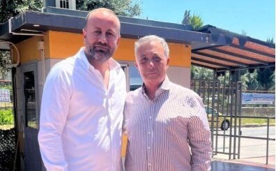 Altay Ba�kan� Sinan Kanl� �zmir'de Ahmet Nur �ebi ile bulu�tu