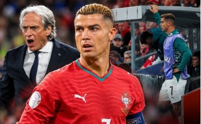 Milli tak�m� kamp�n� terk eden Ronaldo i�in emeklilik iddias�!