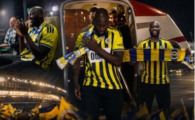 Fenerbah�e'nin yeni transferi Lukaku, �stanbul'da