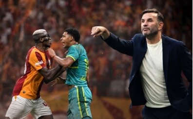Okan Buruk'tan Osimhen'e uyar�: 'Sakin kal!'