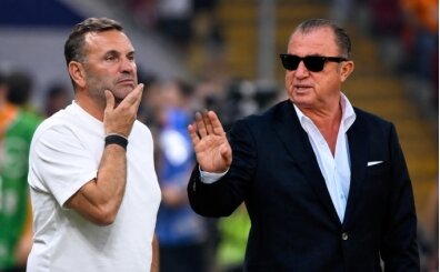 Okan Buruk, Fatih Terim'i hat�rlatt�: 'Look at the tabela'