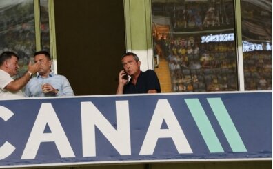 Eski Ba�kan Ali Ko�, Fenerbah�e ma��n� trib�nden takip etti