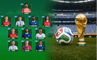 2026 FIFA D�nya Kupas�'n�n en iyi 11'i a��kland�