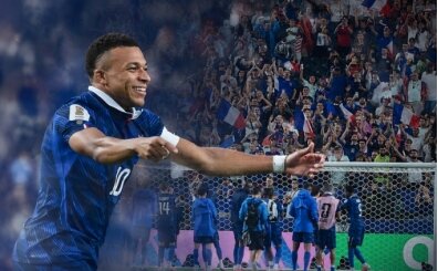 Mbappe yine sahneye ��kt�! Fransa rahat kazand�