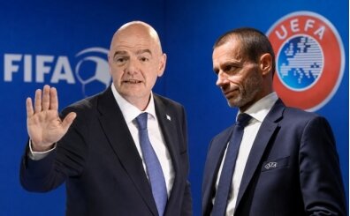 UEFA'dan, FIFA'n�n futbol federasyonlar�na bask�s�na sert tepki