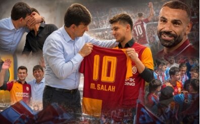 Salah yaz�l� Galatasaray formas�yla g�nl�n� ald�: 'Hepsini gidip bulaca��m'