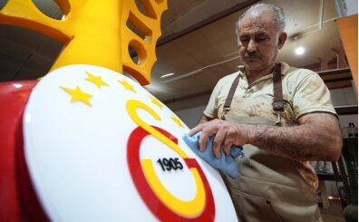 Galatasaray'a 3 metrelik �ampiyonluk vazosu