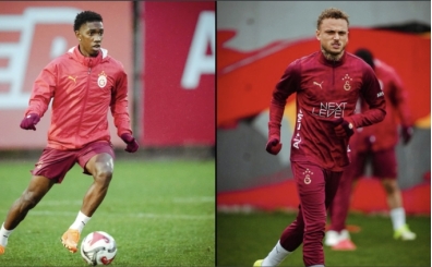 Galatasaray'da Lang ve Asprilla'n�n ilk ma� heyecan�