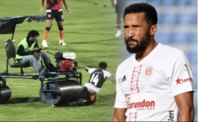 Saha silindirinin alt�nda kalm��t�! Townsend o anlar� anlatt�