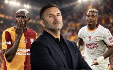 Galatasaray'da Osimhen ve Lemina'ye jest